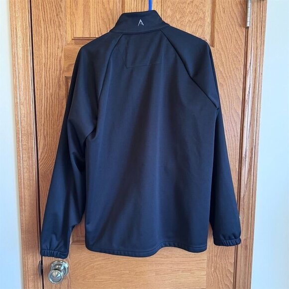 Antigua Unisex Varsity Jacket M Black Full-Zip North Central College NCC - Picture 5 of 6